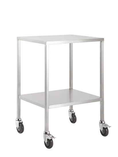 MEDICART 01, instrumentační vozík, 600x490x900 mm, nerez